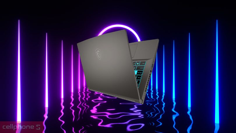 Thiết kế laptop MSI Gaming Thin 15 B12UCX-1419VN