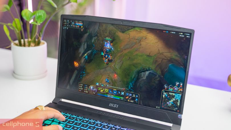 CPU - Card đồ hoạ - Tản nhiệt của laptop MSI Katana 15 B13UDXK-2269VN