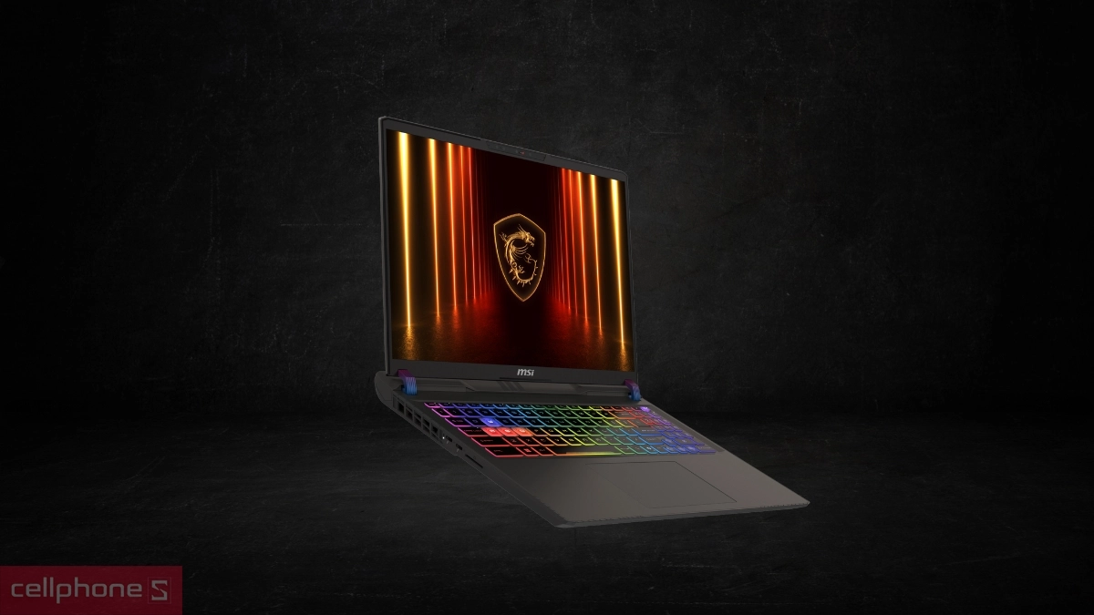 Bộ nhớ RAM, ổ cứng của laptop MSI Vector A16 HX A8WHG-010VN