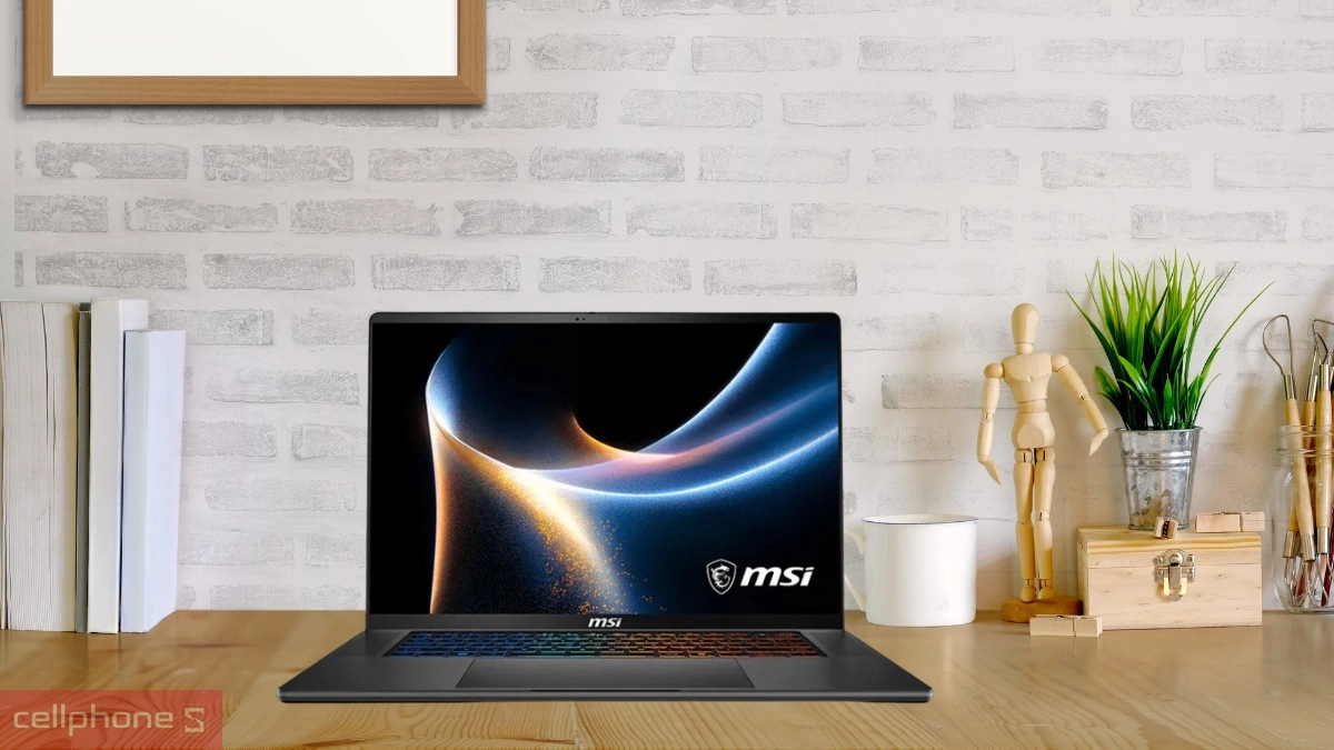 AI trên MSI Stealth 16 AI+ B3WF-007VN