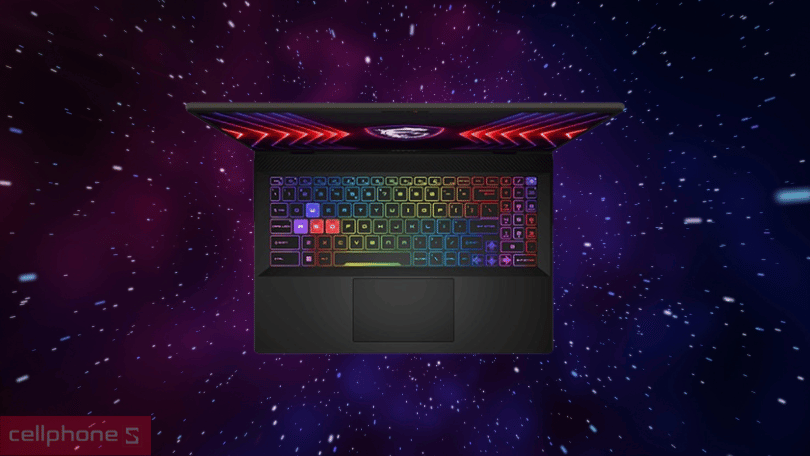 THiết kế laptop MSI Sword 16 HX B14VGKG-466VN