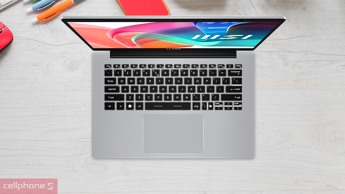 Thiết kế laptop MSI Modern 14 F1MG-432VN