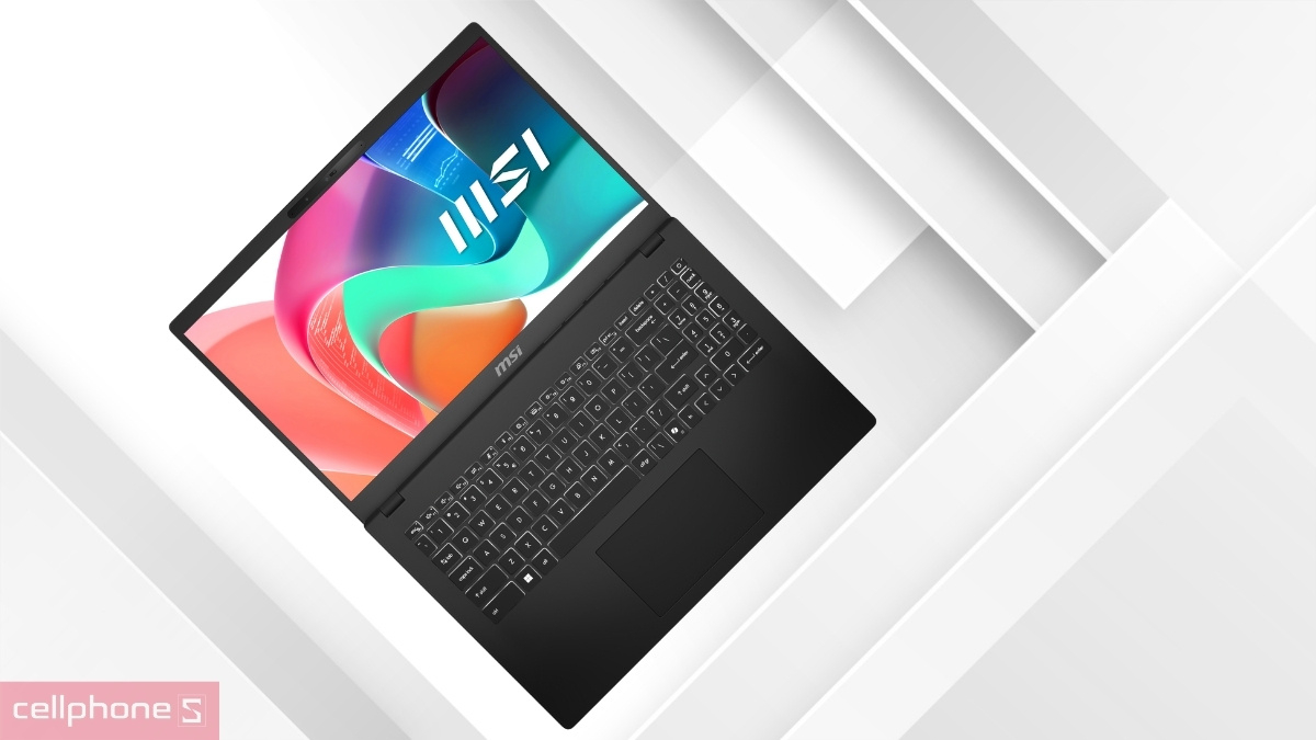 Thiết kế laptop MSI Modern 15 H C2RMG-287VN