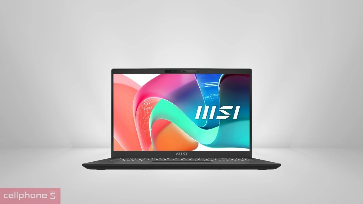 Màn hình hiển thị rõ nét, kích thước lớn của laptop MSI Modern 15 H C2RMG-287VN