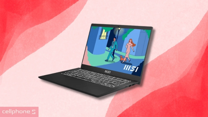 Laptop MSI Modern 14 C13M-608VN – Vận hành đa nhiệm tác vụ