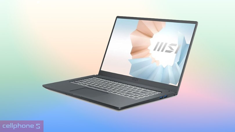 Laptop MSI Modern 15 A11MU-1022VN – Hiệu năng không giới hạn