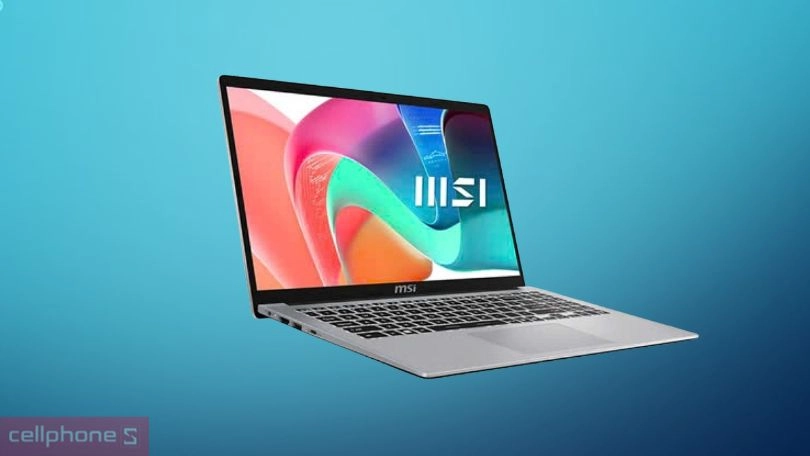 Chất lượng hiển thị của laptop MSI Modern 15 F13MG-082VN