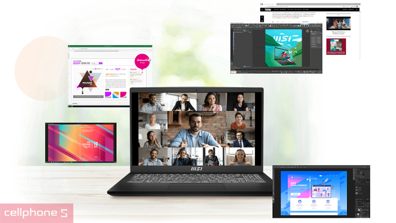 MSI Modern 15 - Chiếc laptop văn phòng mạnh mẽ, đa tác vụ