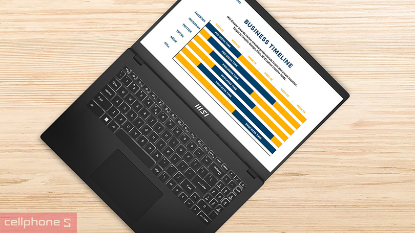 Bàn phím MSI Modern 15