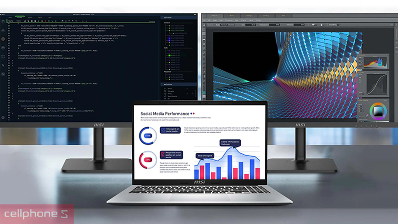 Màn hình MSI Modern 15