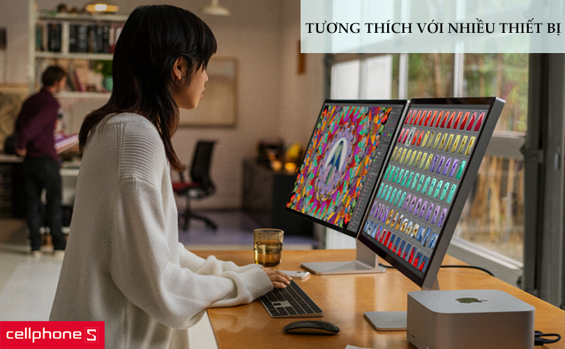 Ứng dụng chuyên nghiệp, tương thích với nhiều phụ kiện