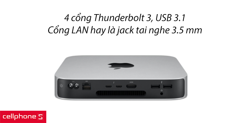 Cổng kết nối đa dạng