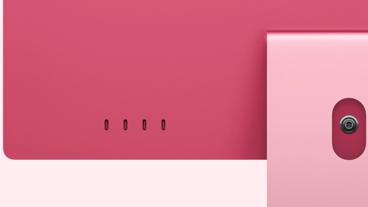 Cổng kết nối iMac M4 2024 24 inch 10CPU 10GPU 16GB 1TB