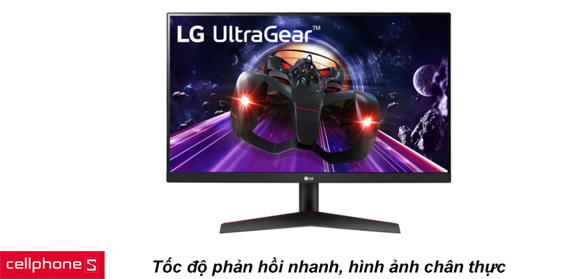 Tốc độ phản hồi nhanh, hình ảnh chân thực