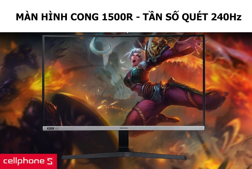 Thỏa thích chiến game, bảo vệ mắt tối ưu