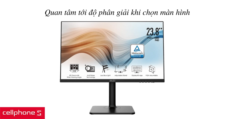 Cách chọn màn hình đồ hoạ chất lượng