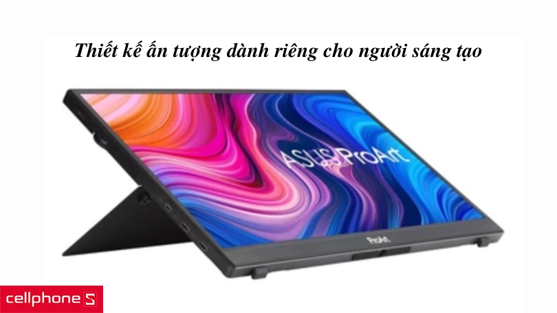 Đánh giá thiết kế Màn hình đồ họa di động Asus ProArt PA148CTV 14 inch