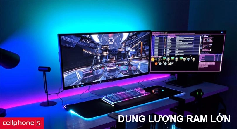 PC đồ họa Máy tính đồ họa cần dung lượng RAM lớn