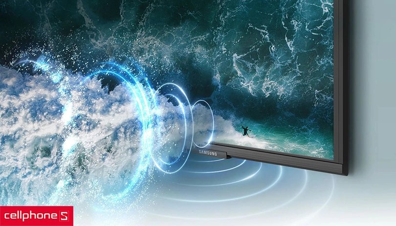 Âm vòm sống động, tinh chỉnh âm thanh theo nội dung đang phát