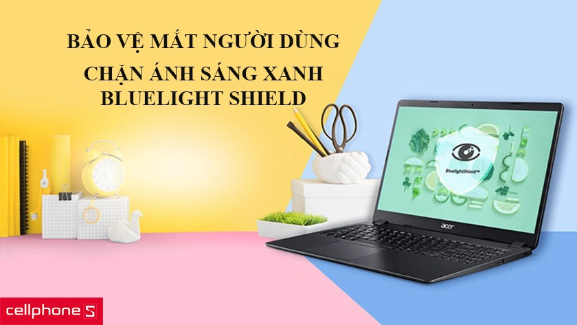 khung viền mỏng, hỗ trợ bảo vệ mắt