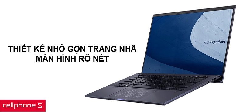 Thiết kế nhỏ gọn trang nhã, màn hình rõ nét