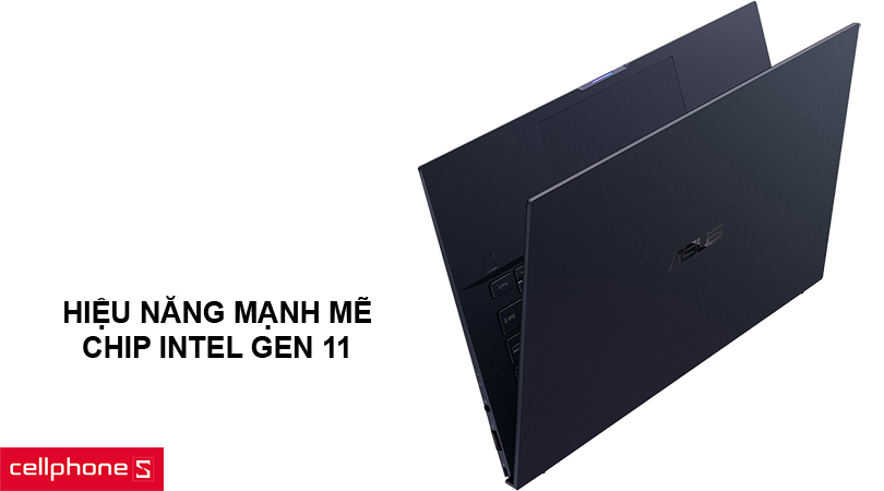 Hiệu năng mạnh mẽ với chip Intel gen 11, hỗ trợ VGA