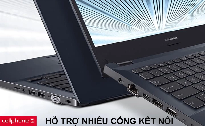 Hỗ trợ nhiều cổng kết nối, tích hợp nhiều công nghệ bảo mật