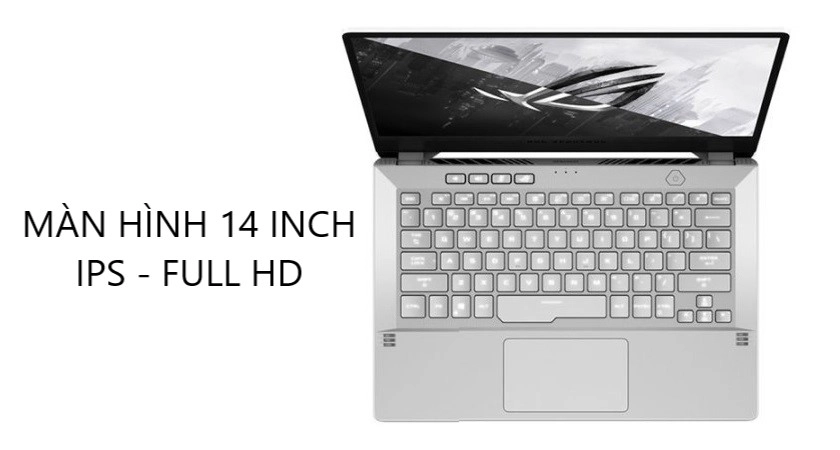 Thiết kế đậm chất gaming, màn hình 14 inch Full HD 120Hz