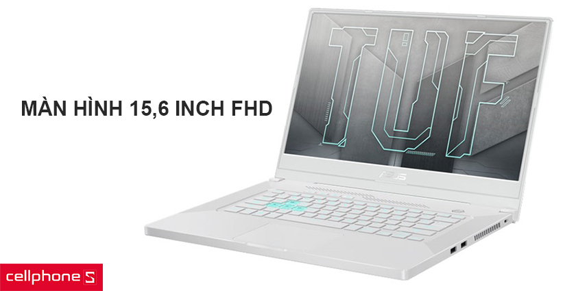 Thiết kế gọn nhẹ, màn hình 15,6 inch FHD