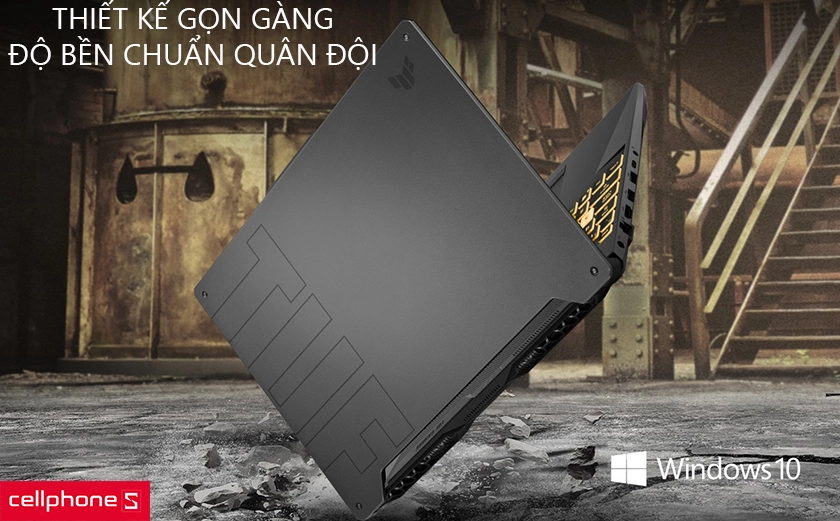 Thiết kế gọn gàng, độ bền chuẩn quân đội