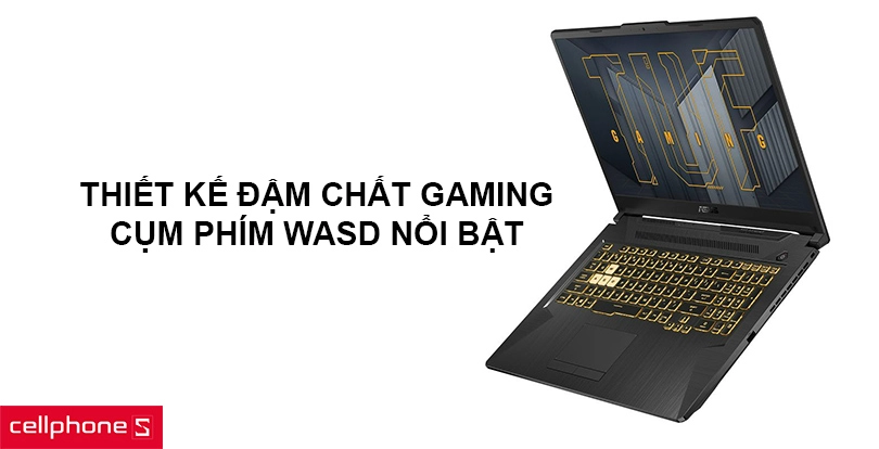 Thiết kế chuẩn gaming, tản nhiệt chất lượng