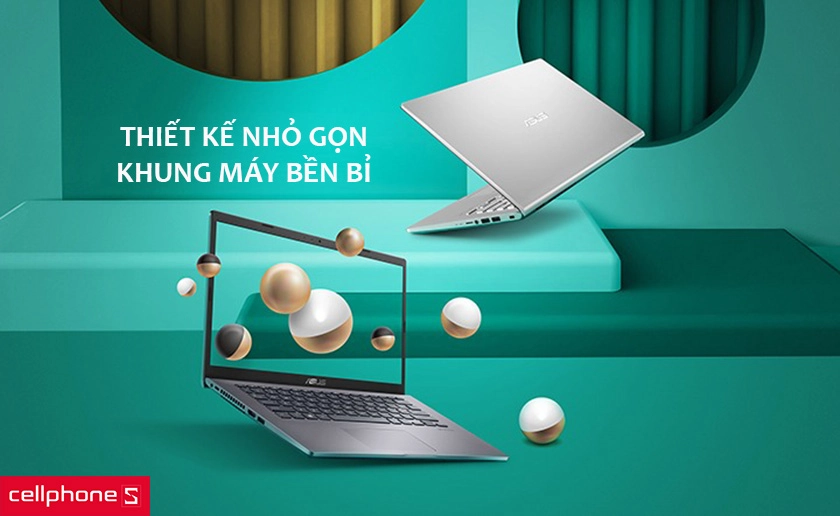 Thiết kế nhỏ gọn, khung máy bền bỉ