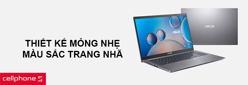 Thiết kế mỏng nhẹ, màu sắc trang nhã cùng màn hình lớn