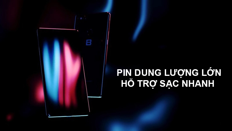 Pin dung lượng 5000 mAh, sạc nhanh 18W tiện lợi