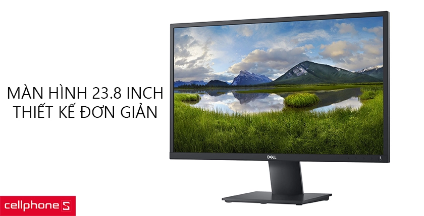 Màn hình 23.8 inch, thiết kế đơn giản