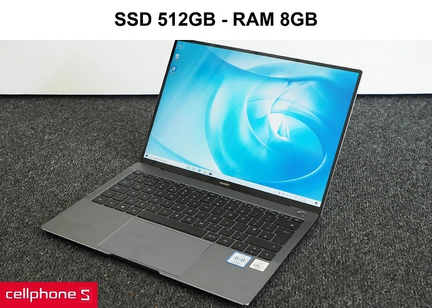 Ổ cứng lên đến 512 GB xử lý mượt mà, ổn định và RAM 8GB dự trữ dung lượng