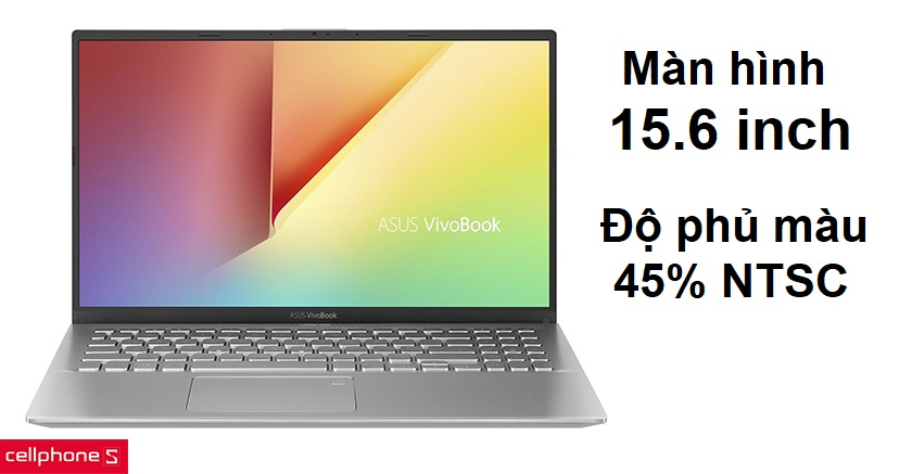 Màn hình 15.6 inch FHD, công nghệ Anti-Glare chống lóa hiệu quả