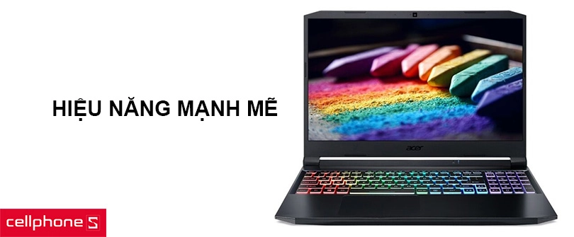 Hiệu năng mạnh mẽ, đáp ứng nhu cầu gaming