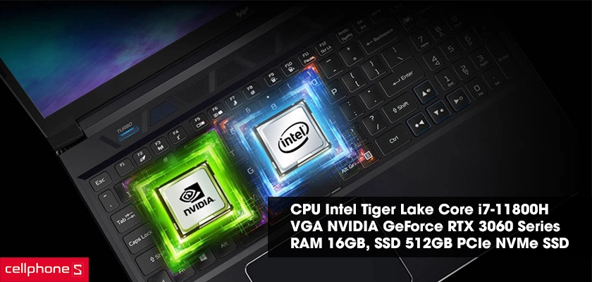 Cấu hình mạnh, chiến tốt các trận game