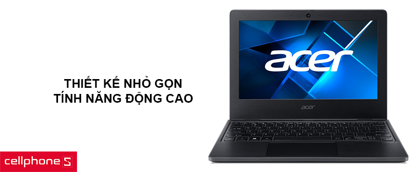 Thiết kế nhỏ gọn, tính năng động cao, bàn phím thoải mái