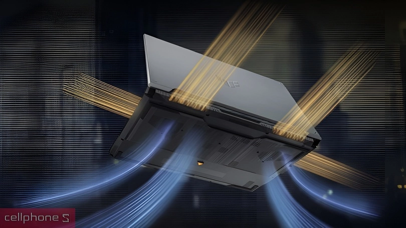 Bộ nhớ RAM và ổ cứng của laptop ASUS TUS Gaming F16 FX607JV-N3199W