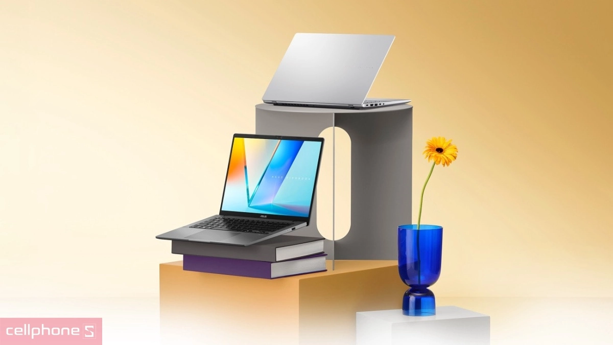 Màn hình, chất lượng hiển thị của laptop Asus Vivobook S14 M3407KA-SF032WS Ryzen AI 7