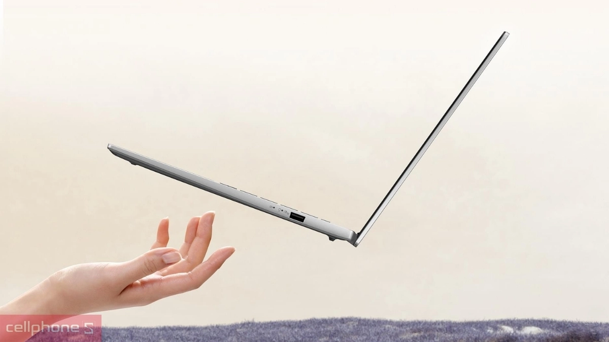 Thiết kế laptop Asus Vivobook S14 M3407KA-SF034WS Ryzen AI 5