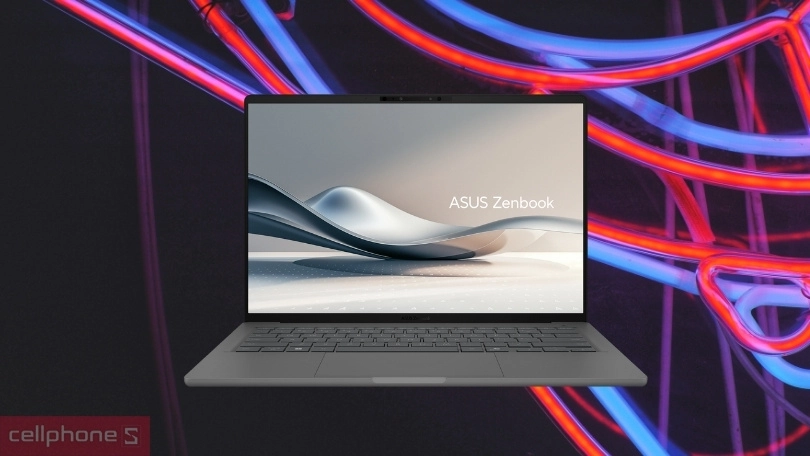 Hiệu năng AI của laptop Asus Zenbook A14 UX3407QA QD347WS