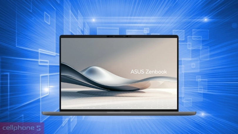 Bộ nhớ RAM và ổ cứng của laptop Asus Zenbook A14 UX3407QA QD347WS