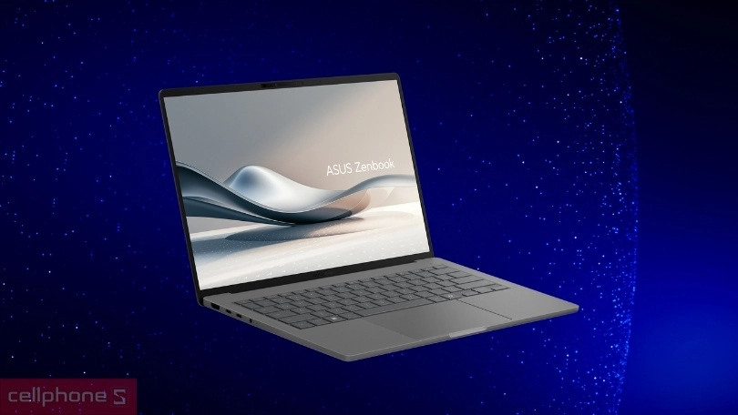 Thiết kế laptop Asus Zenbook A14 UX3407QA QD347WS