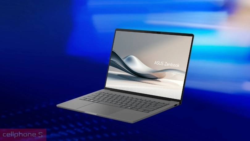 Màn hình và chất lượng hiển thị của laptop Asus Zenbook A14 UX3407QA QD347WS