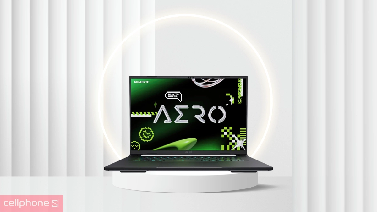 Màn hình, chất lượng hiển thị của laptop Gigabyte AERO X16 EG61H-X161VH93VNC94DH Ryzen AI 7