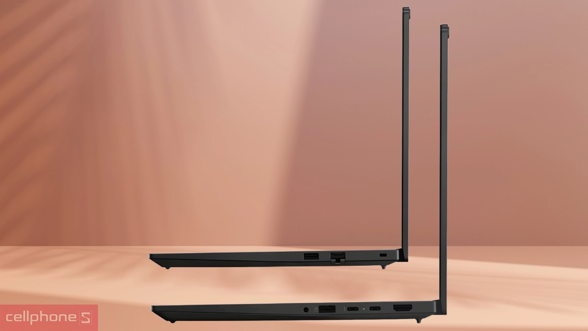 Dung lượng pin, cổng kết nối của laptop Lenovo ThinkPad E14 Gen 7 21SX002UVN