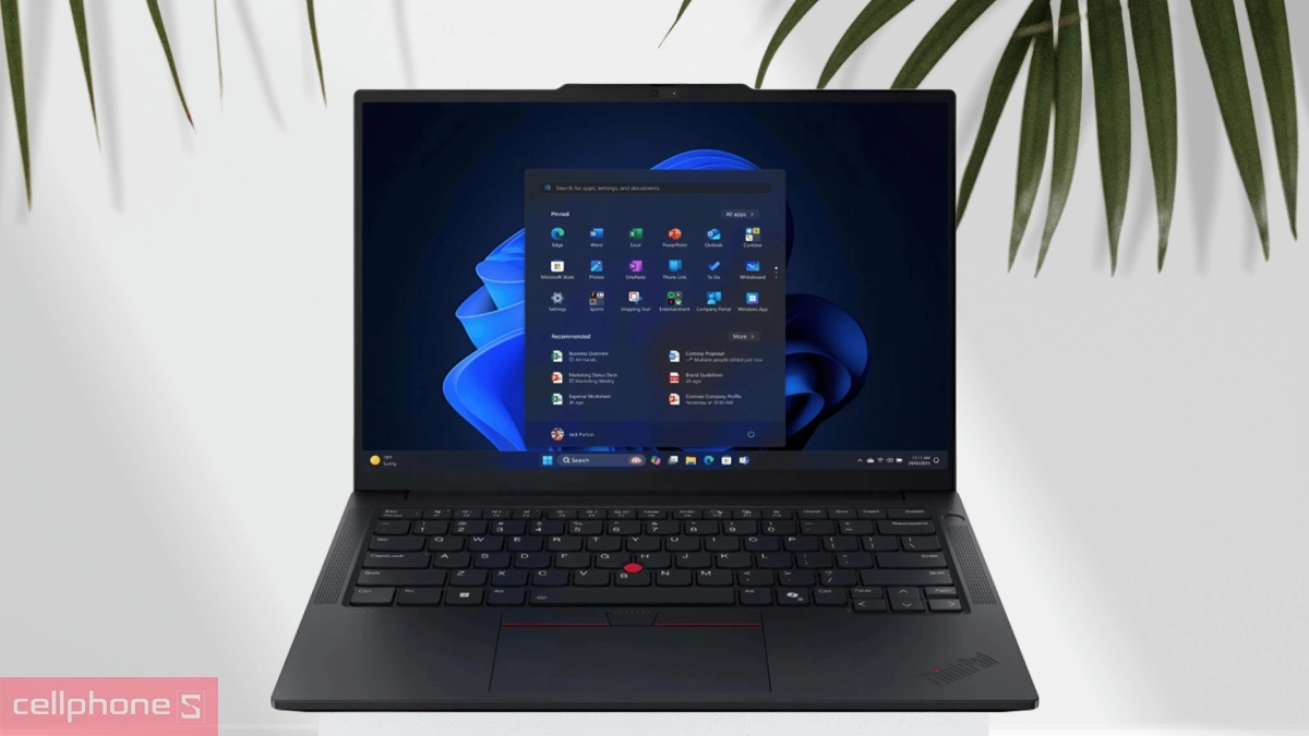 Màn hình, chất lượng hiển thị của laptop Lenovo ThinkPad E14 Gen 7 21SX002UVN